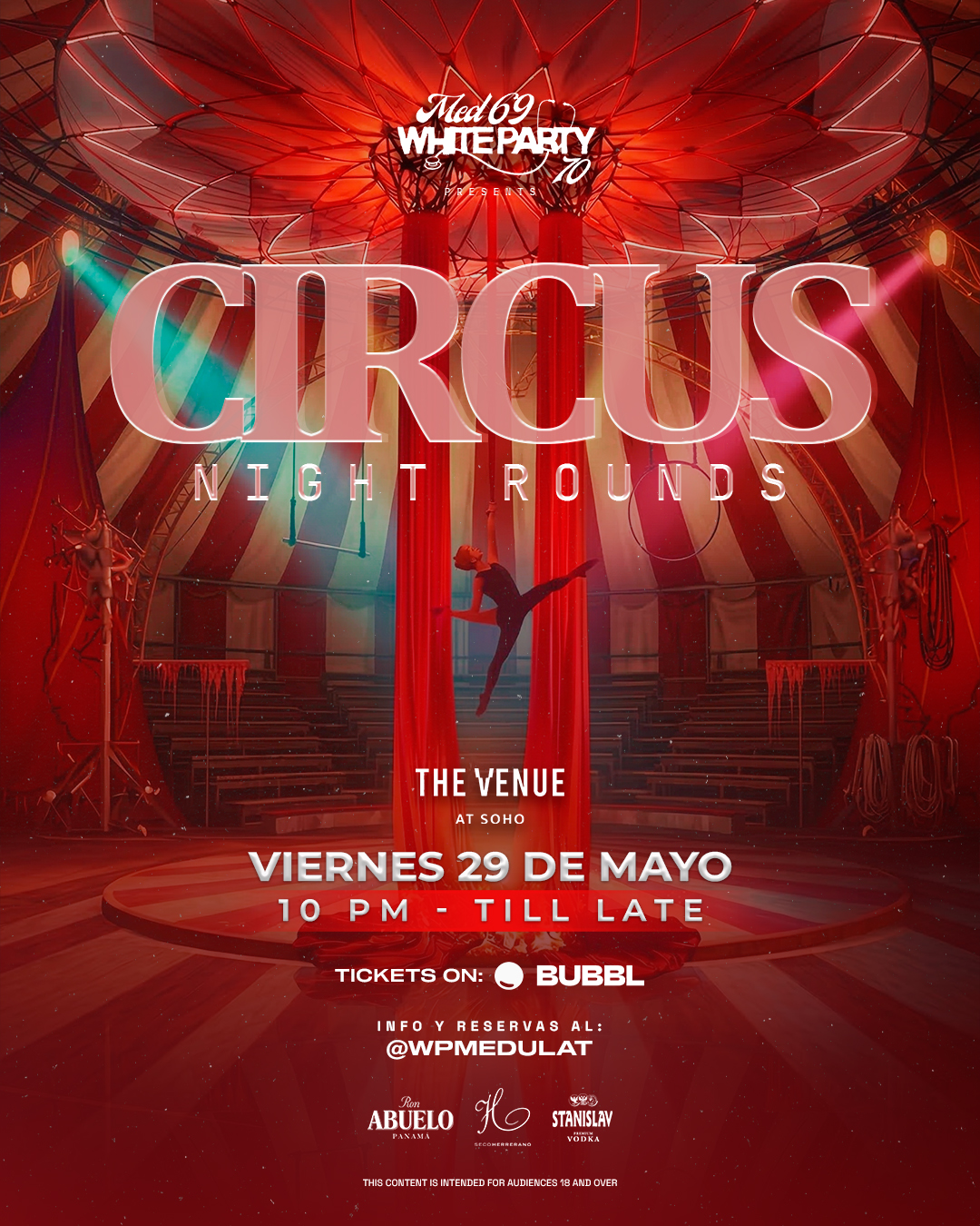 Circus: Night Rounds - PRE WHITE PARTY ULAT